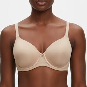 Victoria's Secret Full Coverage Demi Bra Womens 34DDD Nude Lined Underwire